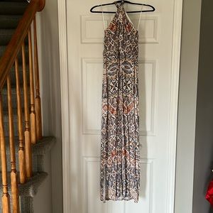 Halter long summer dress